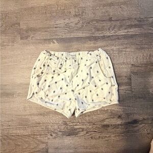 Madewell Beige Patterned Cargo Shorts